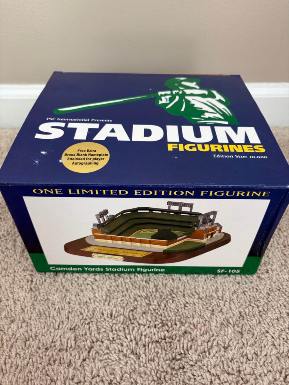 Camden Yards Baltimore Orioles Stadium Figurine PSC Int Limited Edition NIB MLB